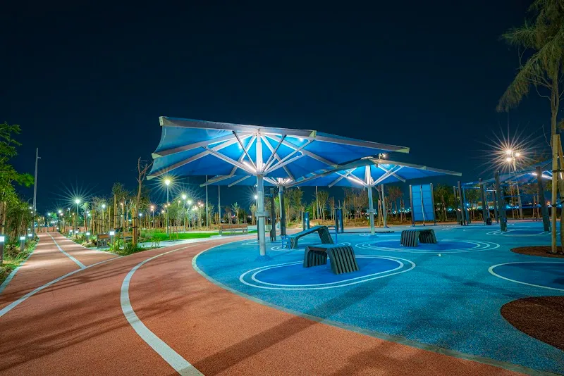 Al Masar Park park in Khalifa City, Abu Dhabi